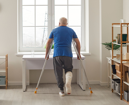 Fall recovery and balance training therapy